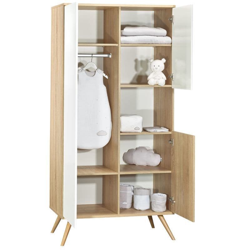 Armoire 1 Gde et 2 Petites Portes Niche Seventies, seventies meuble — vue 1 sur 4