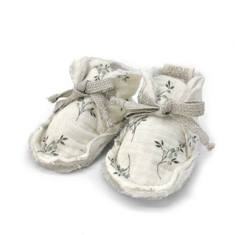 Chaussons Polaires, olive bloom ah23