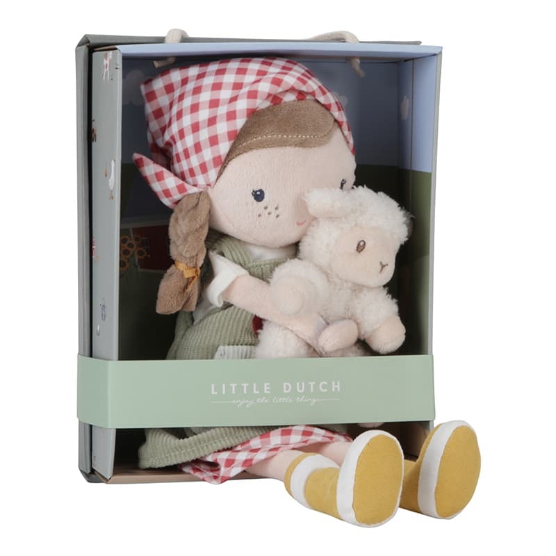 Poupee Rosa+mouton, 35cm little farm little dutch 05-24 — vue 4 sur 5