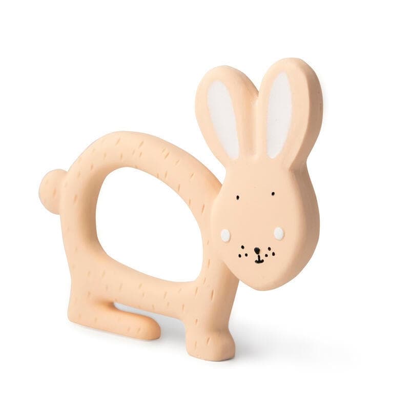 Natural Rubber Grasping Toy - Mrs. Rabbit, trixie rose — vue 2 sur 2