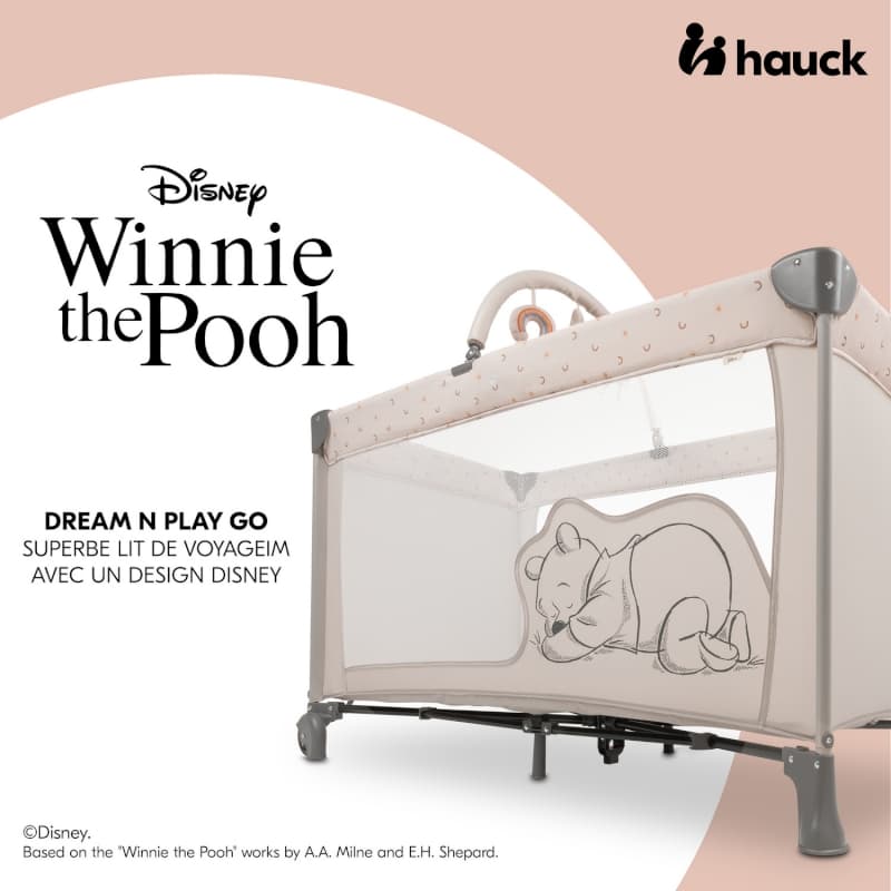Dream N Play Go Pooh Rainbow Beige, lit parapluie - p-24 e-24 — vue 2 sur 5