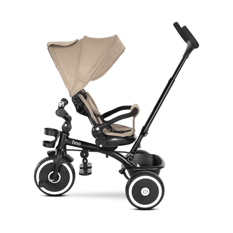 Tricycle 360 ° Tino, beige lorelli — vue 4 sur 4