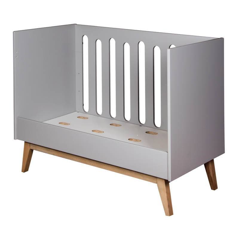 Lit Convertible 60x120 Trendy Griffin Grey, trendy quax gris 124x65x92h — vue 2 sur 2
