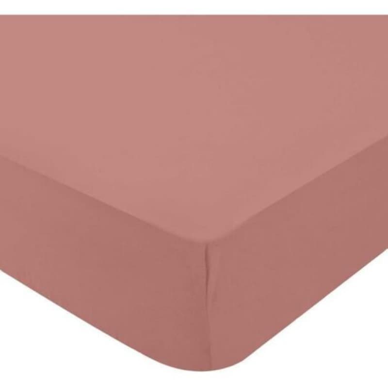 Drap Housse Jersey 130g/m 060x120 Terracotta, domiva