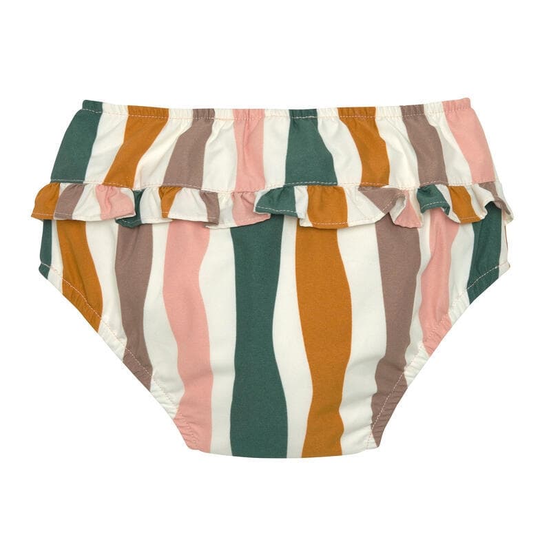 Maillot de Bain Couche Vagues, splash & fun lässig pink/nature 92 e-23 — vue 1 sur 2