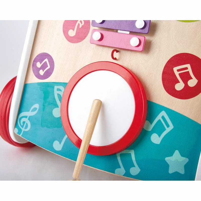 Trotteur Musical, trotteur hape bois et multi 40,5 x 41,5 x 50 e-2023 — vue 3 sur 4
