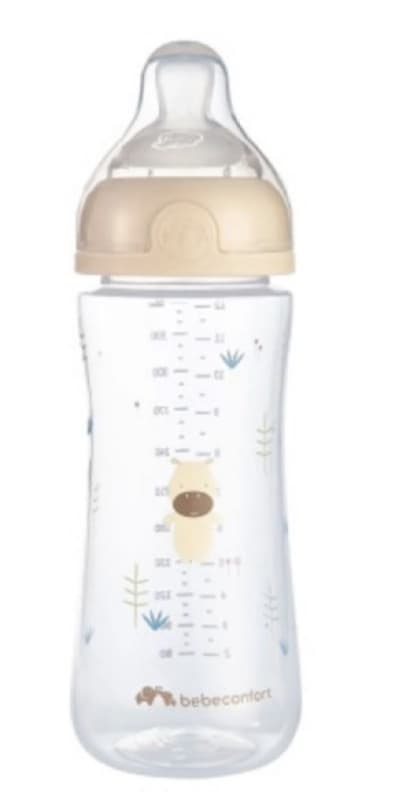 Biberons Col Large Physio 360ml Sand 6+, bebeconfort — vue 1 sur 2