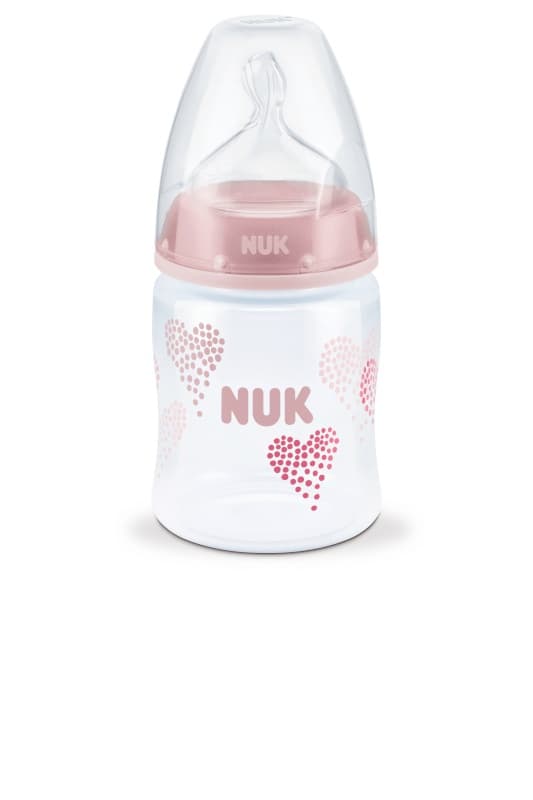 Biberon Fc+ 150ml Silicone 0-6m M Fille - a Ecoulement des Stocks, biberons et accessoires nuk rose 0-6 mois per