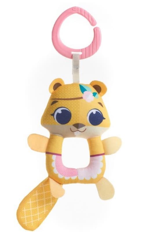 Tiny Pionnier Hochet Albertina Rose le Castor, tiny love 0 11-18- — vue 1 sur 2