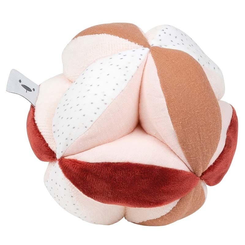 Nattou Doudou d'Activite Balle, lapidou nattou rouille 15 cm a-h-2021 — vue 1 sur 2
