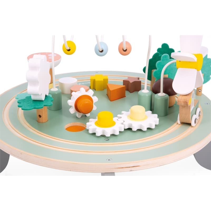 Swc - Table d'Activites le Jardin, jouets d'eveil janod multicolore 50,7 x 50,7 x 38,6 collection 2024 — vue 2 sur 5