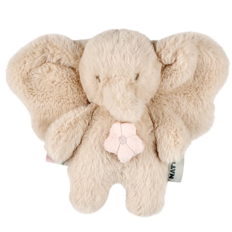 Peluche Mini Musical Elephant, blanc creme fanfan nattou 25/07 — vue 5 sur 5