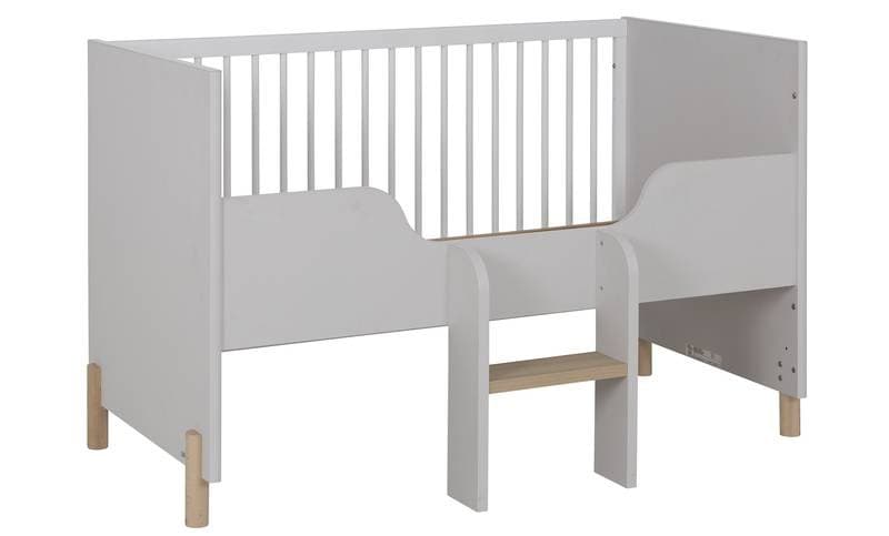 Eliott Lit Bebe 70x140, gris clair sable galipette — vue 1 sur 3