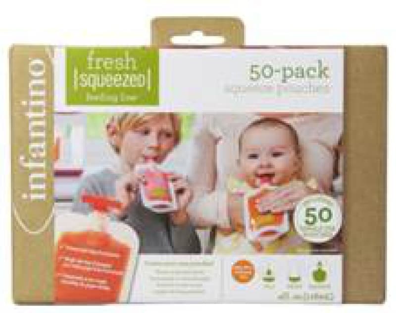 Recharge 50 Sachets + 50 Bouchons, infantino