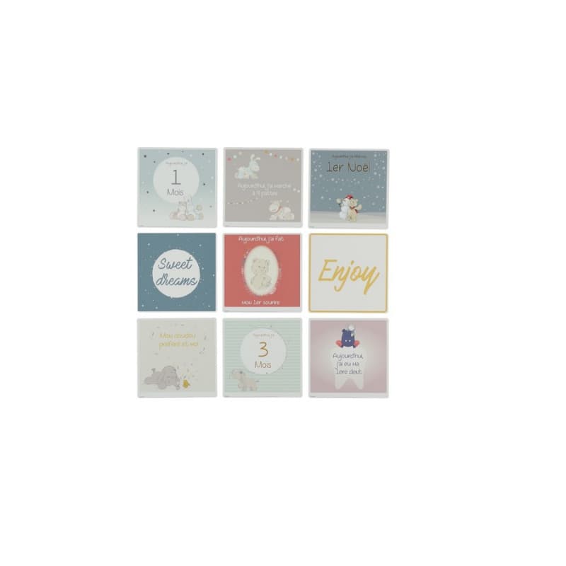 M&m17 Cartes Photos Souvenirs Bebe Fr, mix & match noukies marron permanent — vue 3 sur 3