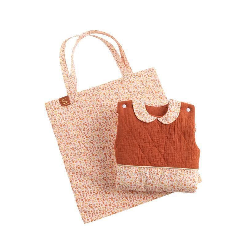 Gigoteuse Ouatinee 0-6 Mois Terracotta Esmee, esmee deco — vue 1 sur 4