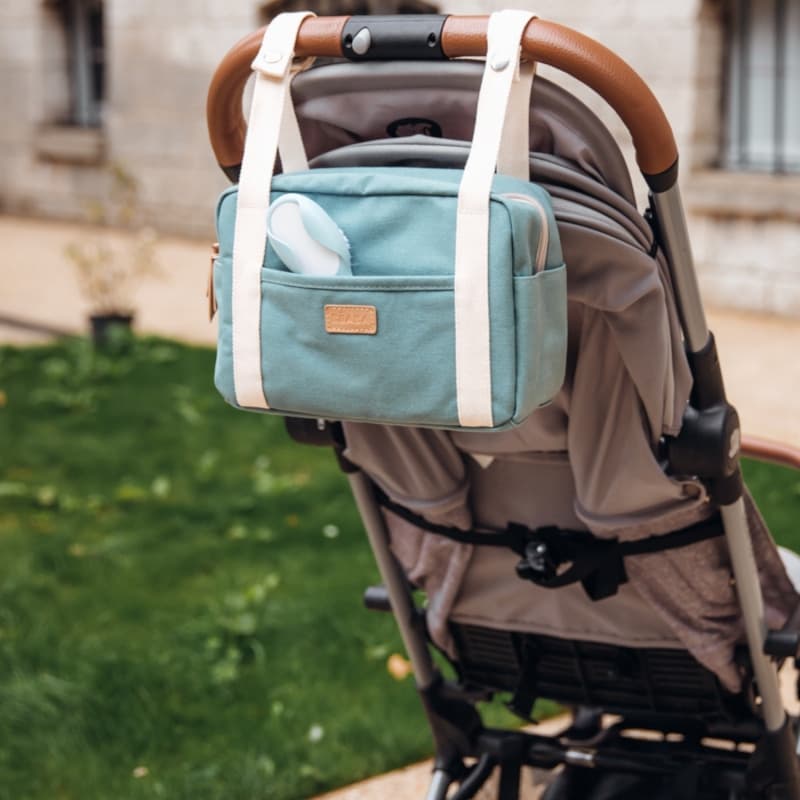 Organisateur de Poussette Mini, sage green beaba — vue 3 sur 5