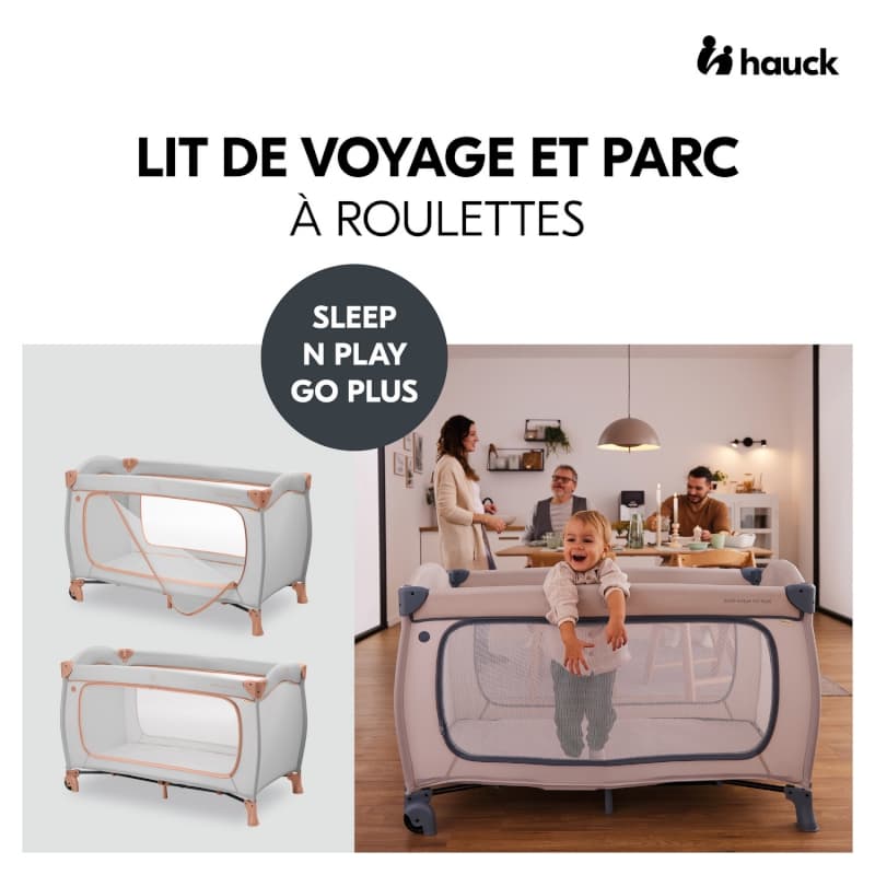 Sleep N Play Go Plus Dusty-cork, lit parapluie - p-24 e-24 — vue 2 sur 5