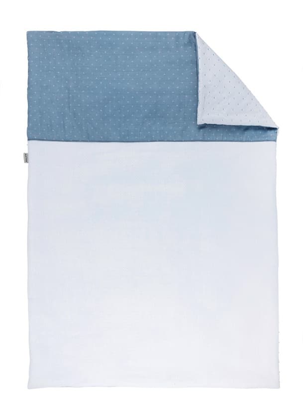 Housse de Couette avec Taie 100x140 Pure Gris, pure nattou gris 100x140cm per — vue 5 sur 5