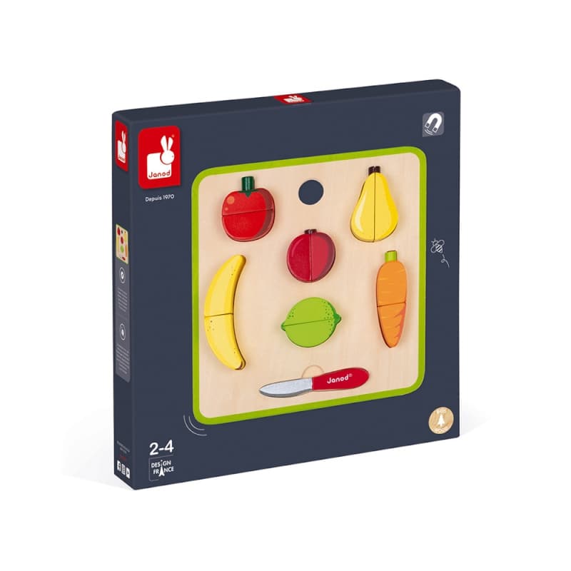 Plateau Fruits & Legumes, jouets d'imitation janod multicolore — vue 3 sur 5
