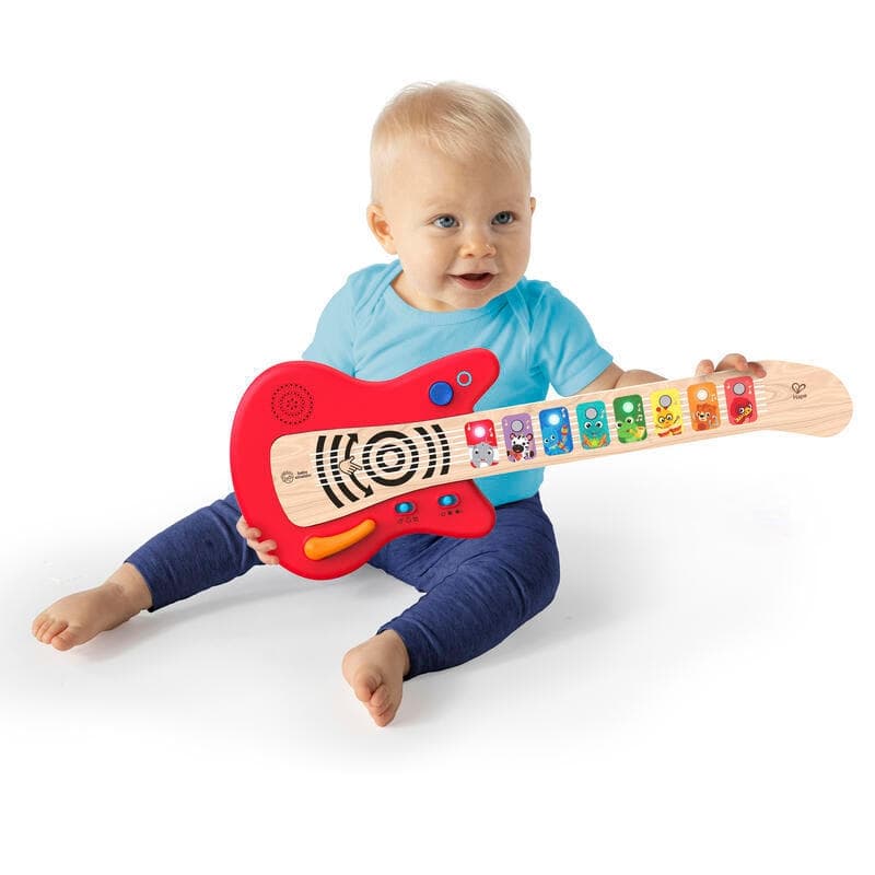 Guitare Connectee Magic Touch, eveil musical hape bois et multi 53,5x19,2x5,5 e-2023