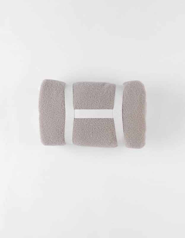 M&m24 Couverture en Fausse Fourrure Ouatiné, Beige - 75x100cm, beige 75x100 cm mix & match noukies permanent — vue 5 sur 5