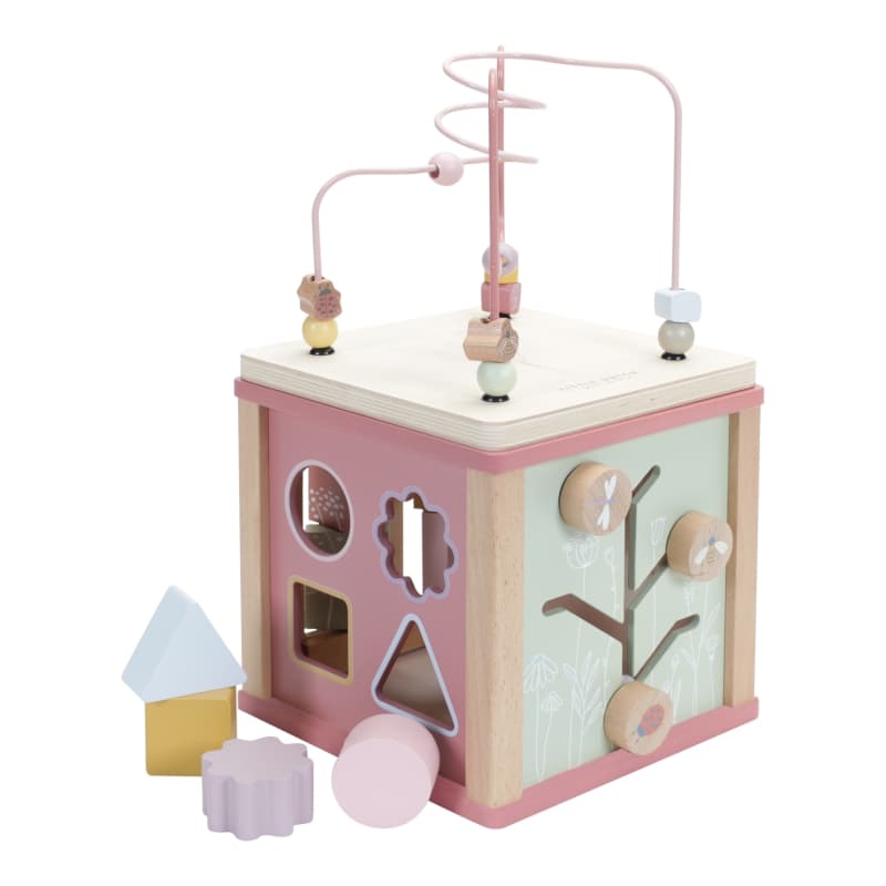 Cube d'Activites Flowers, little dutch — vue 1 sur 2