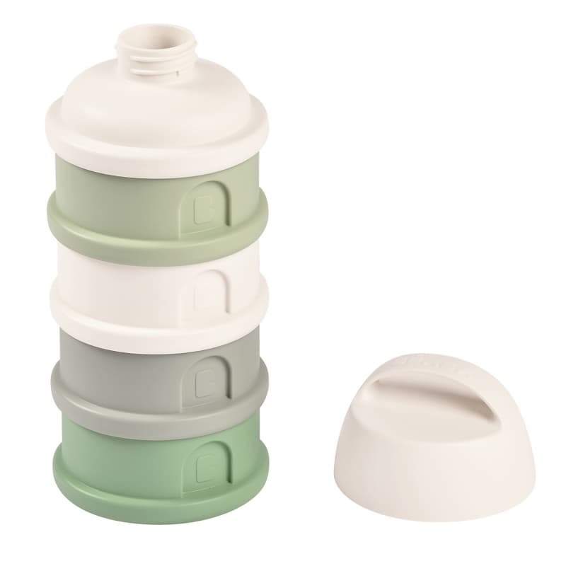 Boite Doseuse - 4 Compartiments, cotton white/sage green — vue 3 sur 6