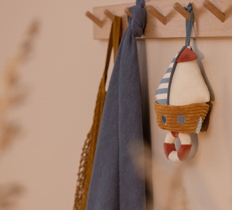 Boite a Musique Bateau - Sailors Bay, little dutch multicolore 20x15x7 — vue 2 sur 3