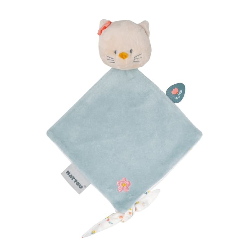 Mini Doudou Chat Lana, mila, zoë & lana nattou beige h-23 — vue 1 sur 3