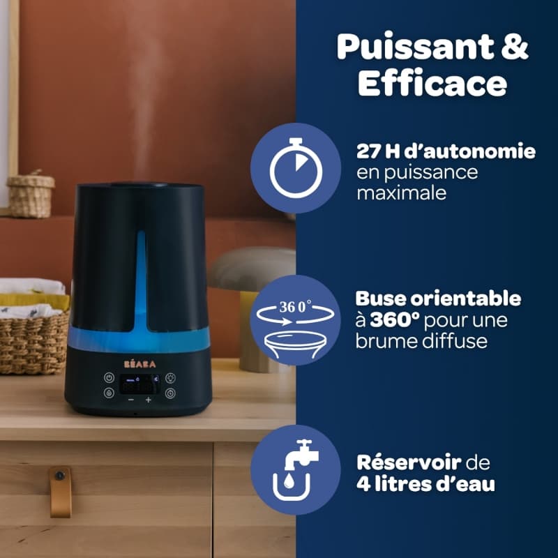 Humidificateur, night blue beaba — vue 4 sur 5