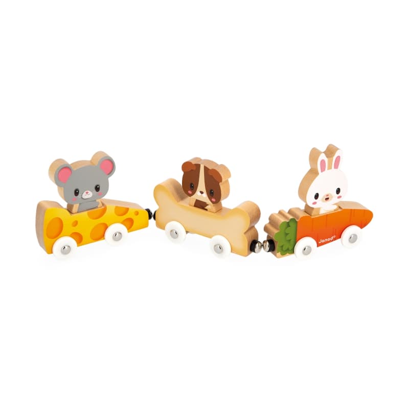 Ferme - Animaux Familiers Magnetiques, jouets d'eveil janod multicolore 24 x 5 x 14 collection 2024 — vue 4 sur 5
