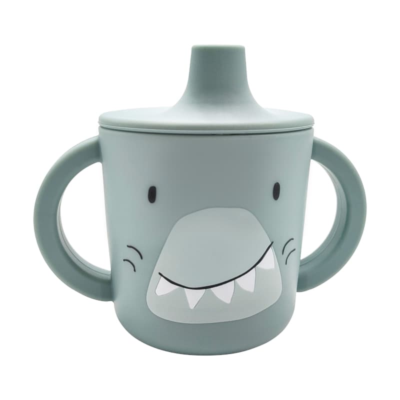 Tasse d'Apprentissage en Silicone, bleu trixie 25/01