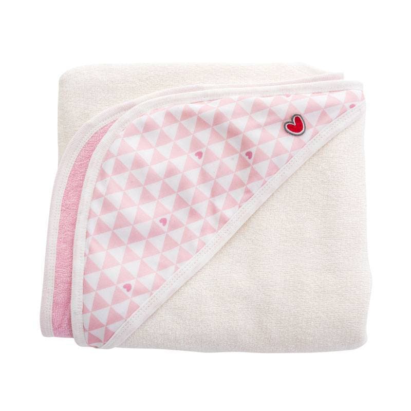 Serviette Papillon - Pink Heart, babytolove 05-18-