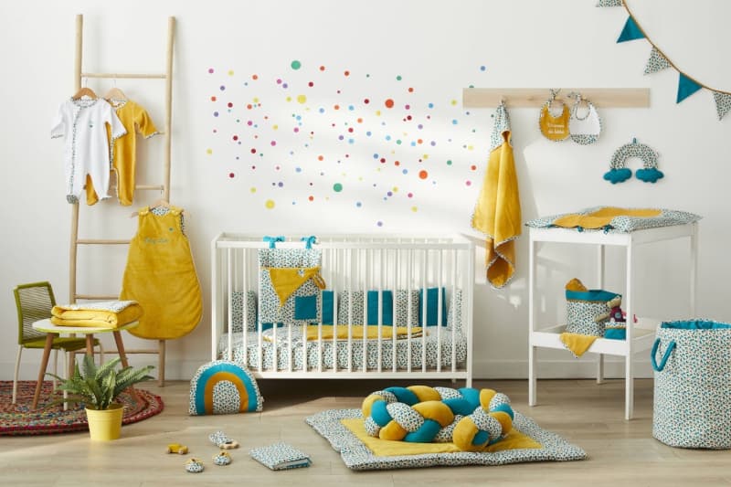 Tresse Decorative Ouatinee - Baby Pop, baby pop multicolore/émeraude/ocre environ 200 cm per — vue 3 sur 4