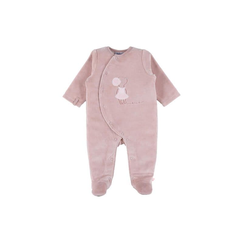 Dors-bien Velours - Souris, rose 1m m&m 2026 noukie's