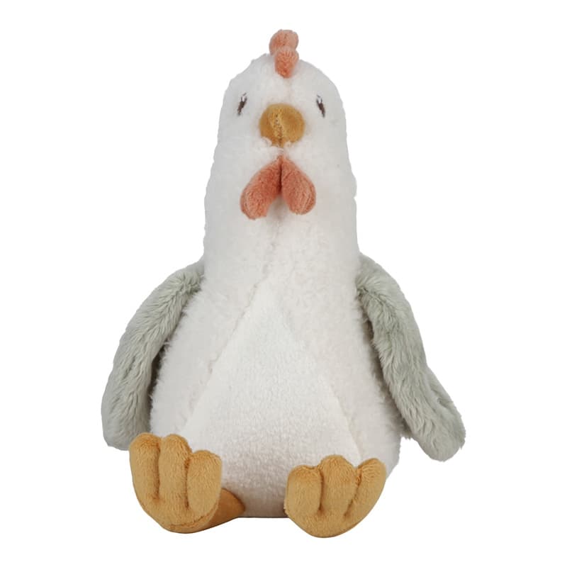 Peluche Poule, 17cm little farm little dutch 05-24 — vue 1 sur 4