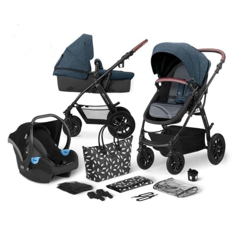Poussette 3 en 1 Xmoov Denim, kinderkraft