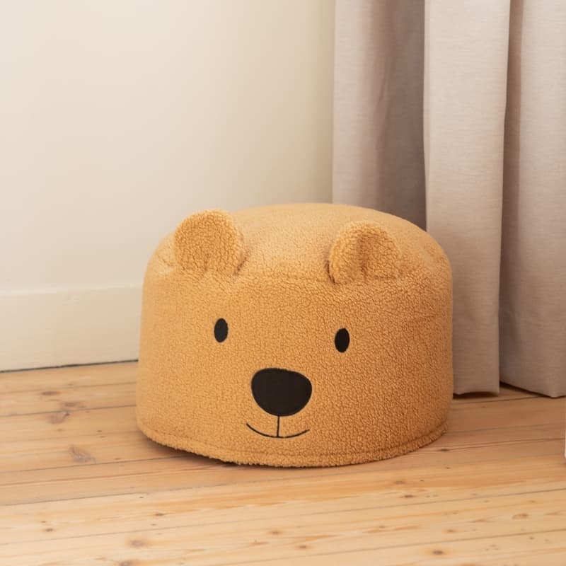 Teddy Bear Poef, brown childhome — vue 5 sur 5