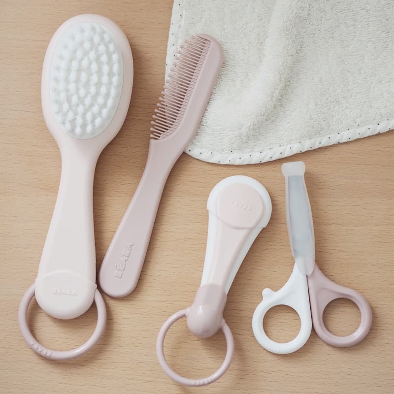 Set Accessoires Toilette - Old Pink, rose — vue 2 sur 5