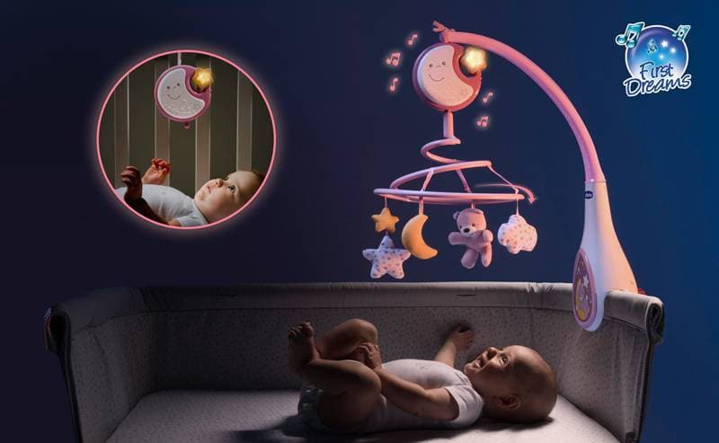 Mobile Next2dreams Rose First Dreams, 0 mois rose mobile 04-18- — vue 2 sur 3