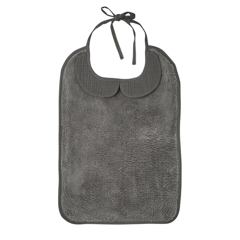 Grand Bavoir Bambou, mix&match gris foncé per — vue 1 sur 2