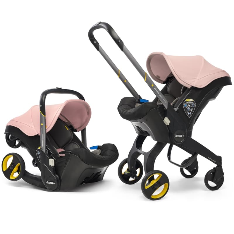 Doona+ Siege Auto/poussette 2 en 1, siege auto et poussette 2 en 1 doona blush pink / rose — vue 1 sur 5