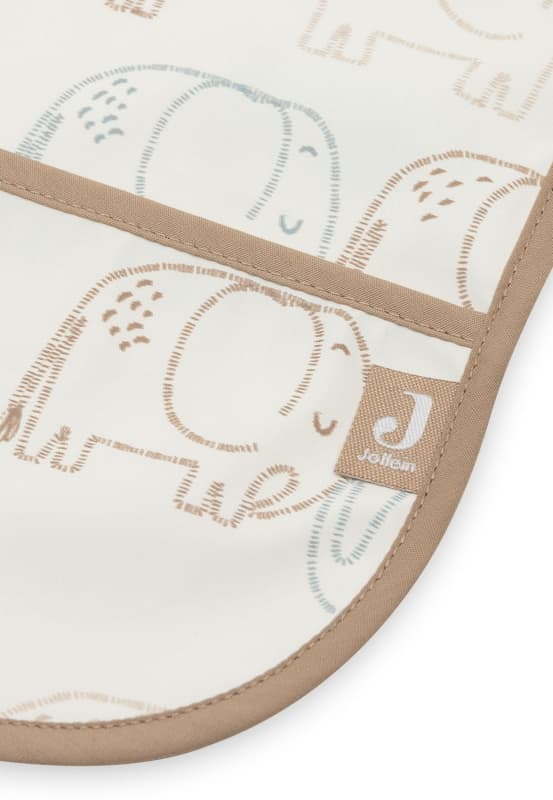 Bavoir Impermeable, elephant tales jollein — vue 3 sur 3