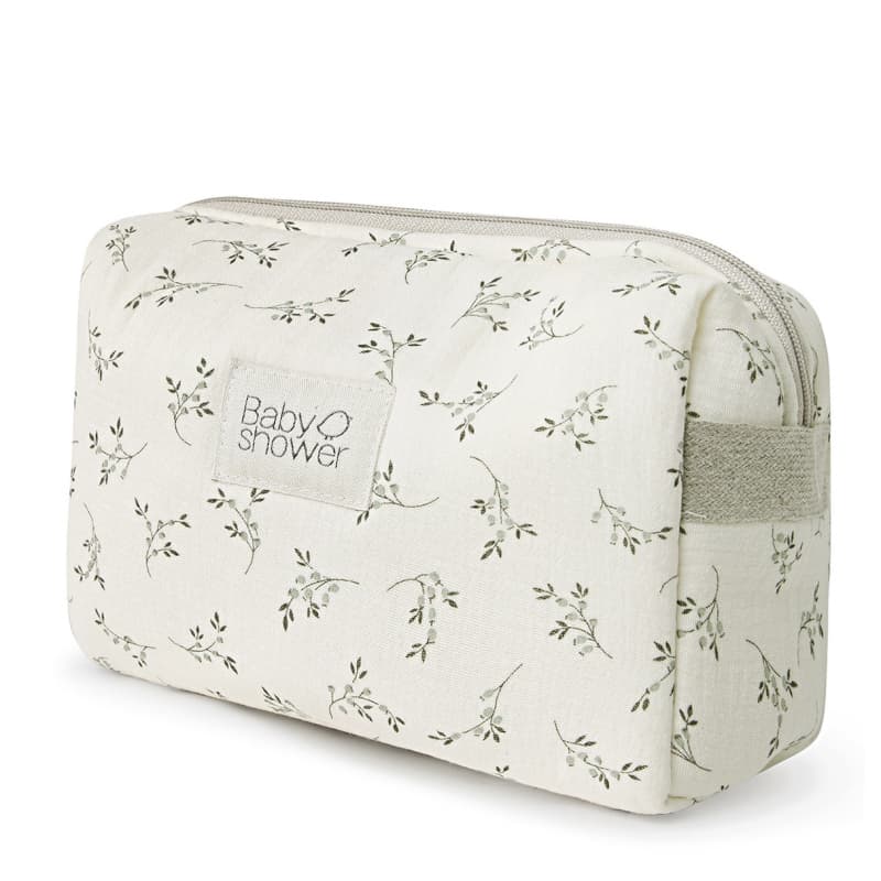 Trousse Toilette Camila, olive bloom ah23