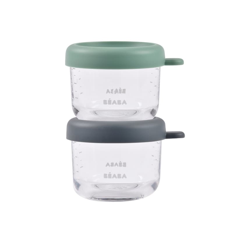 Portions Verre X2, mineral sgreen 150ml beaba — vue 2 sur 5