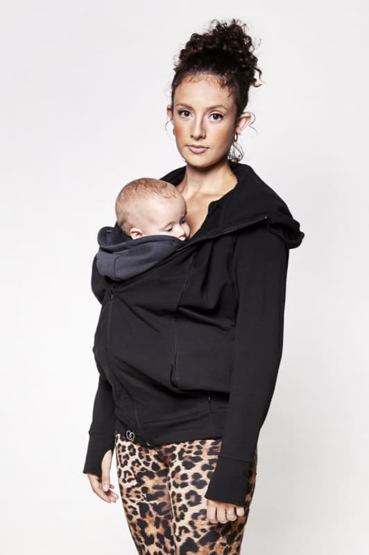 Le Sweat du Parent, love radius noir — vue 3 sur 5