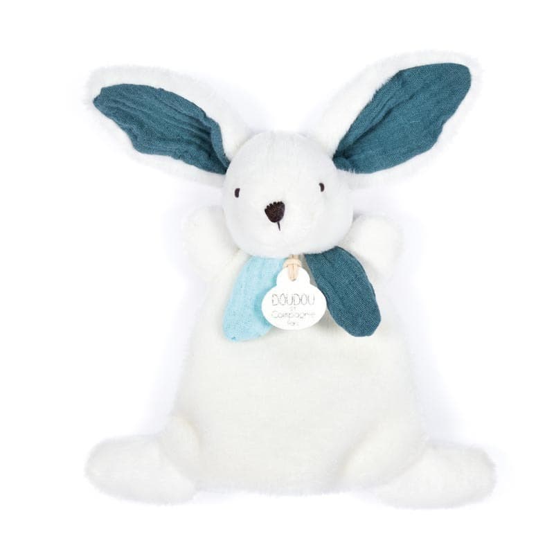 Happy Pop - Doudou, blanc 17cm doudou sensoriel doudou et compagnie a-24 h-24