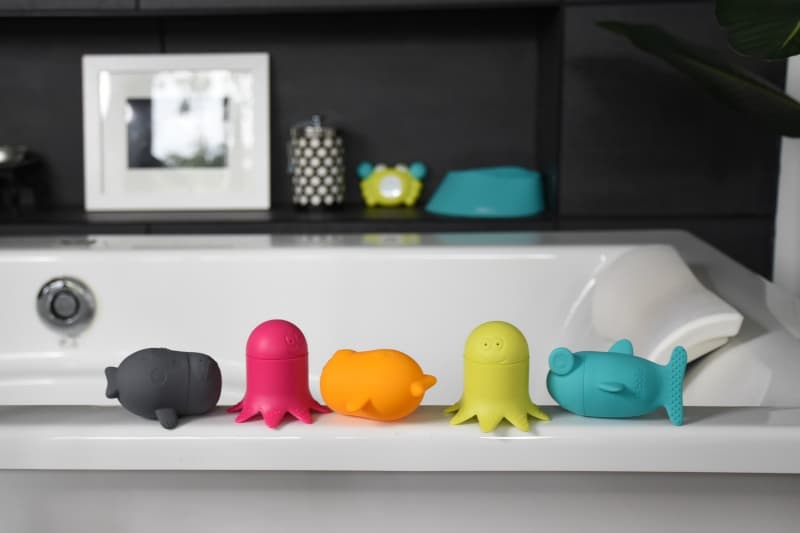 Buddies - Jouets de Bain Interchangeables en Silicone, multi bbluv 25/03 — vue 7 sur 8