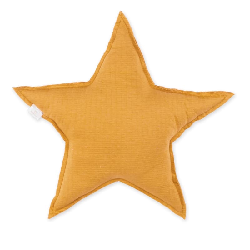 Coussin Decoratif Coussin Decoratif 30cm Ocre Tetra Jersey, bemini ocre golden